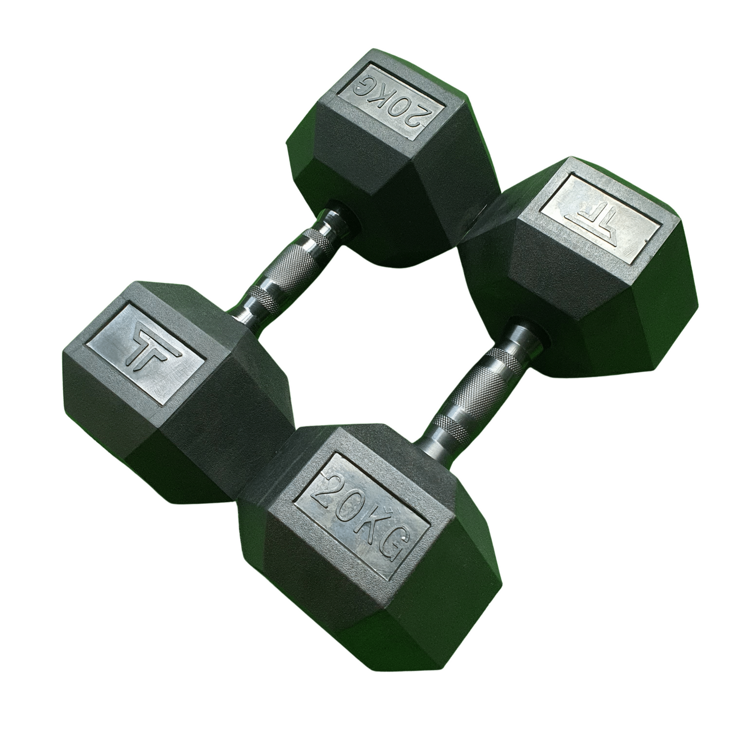 Black Zinc Dumbbells (SOLD IN PAIRS)